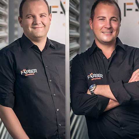 Alexander Färber und Benjamin Färber - Elektrotechnik Färber GmbH